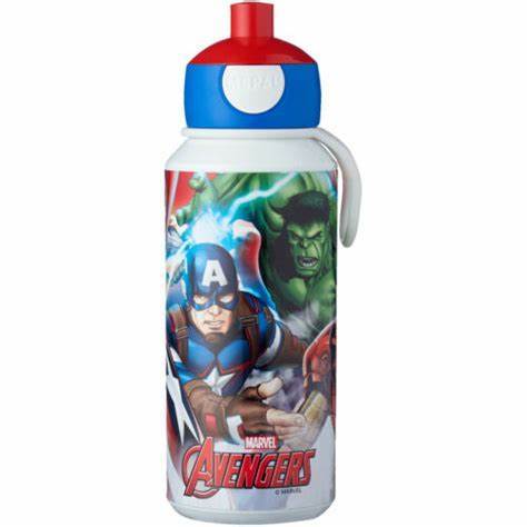 Trinkflasche Pop-up Campus 400 ml   Avengers